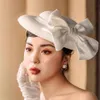 Retro Top Hat Derby Bowler Women Womens Fascinator Head Piece For Bridessss Wedding Dress