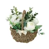 Decorative Flowers Artificial Flower Potted Furnishing Articles Wedding Bouquet Shooting Props Modern Home Decoration Mini Ornament