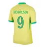 Brazylia 2024 2025 Koszulki piłkarskie endrick camiseta de futbol Paqueta 24 25 koszula piłkarska copa jer America Vini Jr Richarlison Men Kids Neymar Brasils Fan Wersja gracza