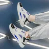 HBP Senza marchio Cina Prezzo all'ingrosso di fabbrica Nuove scarpe da uomo robuste Scarpe da corsa sportive con suola spessa in maglia superiore