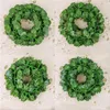 Decorative Flowers Artificial Plants Grape Creeper Leaf Rattan Wall Hanging Green Vine Restaurant Wedding Store Garden Backyard Home Decor