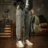Männer Jeans Arbeitskleidung Mann Cowboy Hosen Cargo Japanische Street Style Hosen Harajuku 2024 Mode Designer Original Stilvolle Xs
