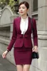 Damen Zweiteilige Hosen 2024 Büro Uniform Formal Blazer Set Elegante Anzüge Weibliche Business Arbeitshose Frauen 2 Sets Mode Kleidung Outfits