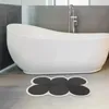 Teppiche, Bodenmatte, wasserabsorbierender Badezimmerteppich, Diatomit-Badewanne, groß