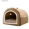 chenils stylos Big Dog Nest Hiver Chaud Dog House Amovible et Lavable Dog Bed Saisonnier Grand Dog House Type Pet Sleep Supplies Cat Nest Y240322