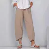 Dames minimalistische mode casual broek digitaal bedrukt dames slim fit
