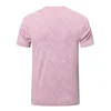 Novo manga curta masculina de secagem rápida verão camiseta casual conjunto esportes corrida treinamento fitness respirável gelo seda topo