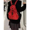 Backpack Korean Fashion Kawaii School Women Harajuku Crossbody Bag Academia Esthetic Estfits Bags