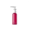 Aufbewahrungsflaschen 50 Stück 50 ml leere Plastikflasche mit Bajonettpumpe für Shampoo, Gesichtsreiniger, Duschgelspender, Kosmetikverpackung
