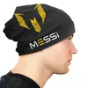 Berets Messis Soccer Beanie Bonnet Hat Hat Men Men Women Fashion Winter Winter Warm Dark Skullies Beanies Cap