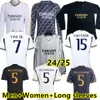 2023 BELLINGHAM soccer jerseys 23 24 25 MBAPPE football shirt Real Madrids CAMAVINGA ALABA MODRIC VALVERDE camiseta uniforms VINI JR ARDA GULER long sleeve women