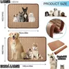 kennels pens Pet ice mats dog and cat mats cooling mats cooling supplies large and small pet mats washable summer breathable ice mats Y240322