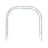 Arco de casamento DIY Supplies de propaganda de casamento portões rosa balão arqueway metal suport suporta trellis arch jardim plantas de escalada 240322