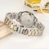 WWOOR Top Brand Luxury Ladies Watch Original Diamond Womens Waterproof Stainless Steel Wrist Date Reloj 240318