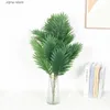 Faux Floral Greenery Green Artificial Plant Bouquet for Home Room Office Decor Garden Decoration Outdoor Fake Plant Bouquet Vase Ornament Accessory Y240322