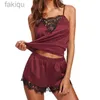 Conjunto sexy de roupas femininas, belezas para casa, pijama multicolorido, duas peças, renda sexy e lingerie divertida, conjunto 24322