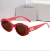 Designer Sunglasses Sunglasses 2024 Retro cat's eye sunglasses for women CE's Arc oval French high Quality