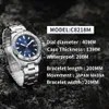 Cardison Japan NH35 Fully Automatic Mechanical Business Night Glow 200 Meter Waterproof Men's Watch