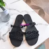 Aloha Rubber Sandals Womens Slippers 2024 Summer New Pig Nose Cool Slippersチェーンフラットボトムシューズホリデーアンチスリップビーチシューズ