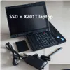 Diagnostic Tools MB Star Diagnosis C5 SD Connect Tool Senaste versionen SSD 360GB Laptop X201T I7 4G -skanner för bilar lastbilar släpp levererar otw54