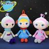 Animaux en peluche 45 cm Metoo univers interstellaire poupées de quille animaux en peluche dinosaure astronaute fusée vaisseau spatial Angela peluche jouet pour enfants cadeau L240322