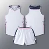 Amerikaans kwart smal schouderjersey vest basketbalpak voor kinderen