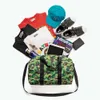 Дизайнерская сумка Ape Bapestar, японский журнал, зеленый камуфляж, для путешествий на открытом воздухе, анти-матросская сумка на плечо, цилиндрическая сумка для переноски