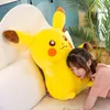 Wholesale 35/45cm anime lightning plush toy 4 kinds of cute drag fire dragon frog duck plush toy children's game playmate holiday gift room decoration