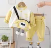 Kleidung Sets Koreanischen Stil Baby Jungen Kleidung Outfits 1 bis 5 Jahre Kinder Cartoon Casual Baseball Jacke Und Hosen 2 stücke Set Kinder Mädchen Anzug