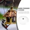 Other Bird Supplies Squirrel Baffle Dome Feeder Protective Rain Cover For Hanging