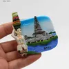 Imãs de geladeira Veneza Bali Itália México Camboja Lembranças Kuwait Grécia 3D geladeiras magnéticas decoração de casa série presentes Y240322