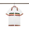 Mode Hawaii Bloemenprint Strand Shirts Heren Designer Zijden Bowling Shirt Casual Hawaiiaanse Mannen Zomerblouse Korte Mouw Los T-shirt