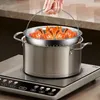 Double Boilers Stainless Steel Lotus Steaming Tray Folding Food Steamer Vegetable Fruit Basket Mesh Rack Cooking Cookware