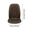 Car Seat Covers Ers Heated 12V Flannel Winter Cushion For Electric With Pressure-Sensitive Switch To Reduce Drop Delivery Automobiles Otge6