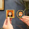 Aimants pour réfrigérateur Van Gogh Aimant réfrigérant Dessin animé Autocollant magnétique Fait à la main Résine Artisanat Mignon Âme Congelée Aimant Cadeau d'anniversaire pour enfants Y240322