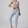 Mulheres sem costura conjunto de yoga ginásio esporte terno roupas de treino para esportes sutiã calças roupas de fitness 240307