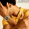 Montres-bracelets multifonctions montre pour hommes en acier inoxydable montres à quartz affaires décontracté or argent étanche horloge lumineuse relogio