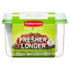 Rubbermaid Freshworks Saver, пластиковые контейнеры для хранения средних и крупных продуктов, набор из 6 предметов