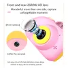 Kids Camera Digital Dual 2600W HD Video Toys Mini Cam Color Display Children Birthday Gift For 240314