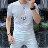 Popular Designer polo shirt Summer men shirts letters Luxury Men's Casual polo shirt Business tee England Style Shirts Man Tops Asian