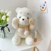 2024 Partihandel söt Alla hjärtans dag Bear Plush Toy Children's Game Playmate Holiday Gift Soffa Throw Pillow