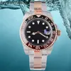 Rolaxs Watch Swiss Watches Automatic Wristwatch Mens Submarine for Men Machinery 2813 Movement 904 Stainless Steel Luminous Sapphire Waterproof Male Wristwatche
