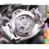 Panerai Luminors vs Factory najwyższej jakości automatyczny zegarek P.900 Automatyczny zegarek Top Klon dla szafirowego lustra Rozmiar 45 mm 904 STAL STRAP JEA9