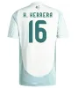 2024 Meksika Futbol Formaları Chicharito 24/25 Milli Takım Futbol Gömlek Erkekler Çocuk Kiti Ev Away Camisetas Copa America Maillot Mexique 1985 Retro Gimenez Lozano