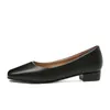 Sapatos casuais 2024 primavera plana mulheres mocassins simples saltos baixos escritório trabalho deslizamento em calçados senhoras dedo do pé quadrado