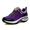 Women Grape Purple Sneakers Plattform Mode 653 Freizeitsportschuhe Outdoor Wanderung Nicht schlupfhafte Top-Laufschuhe Zapatos 787