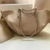 Bolsa de mão feminina promoção de fabricantes de nicho francês nas axilas de mão com padrão de lichia de grande capacidade para transporte diário elegante e simples