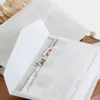 Gift Wrap 50 Pcs Open The Window Greeting Cards White Envolope M Security-tinted Envelope