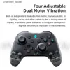 Game Controllers Joysticks Thunderobot G40 Gamepad Buletooth Wired Dual Motor Vibration Gaming Controller for Switch Windows PC NFC Game Controller JoypadY24032