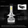 Other Car Lights 1 pair of H1/H7/H8/H9/H11 COB LED headlight bulbs with 110W 20000LM high and low temperature white lightL204